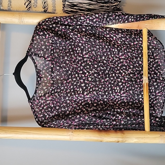 All Saints ELIANA Ditz Floral Top - Picture 7 of 10